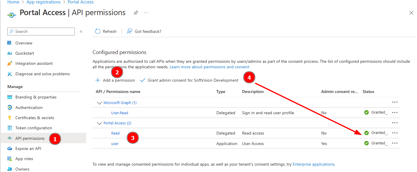 Assign effective rights